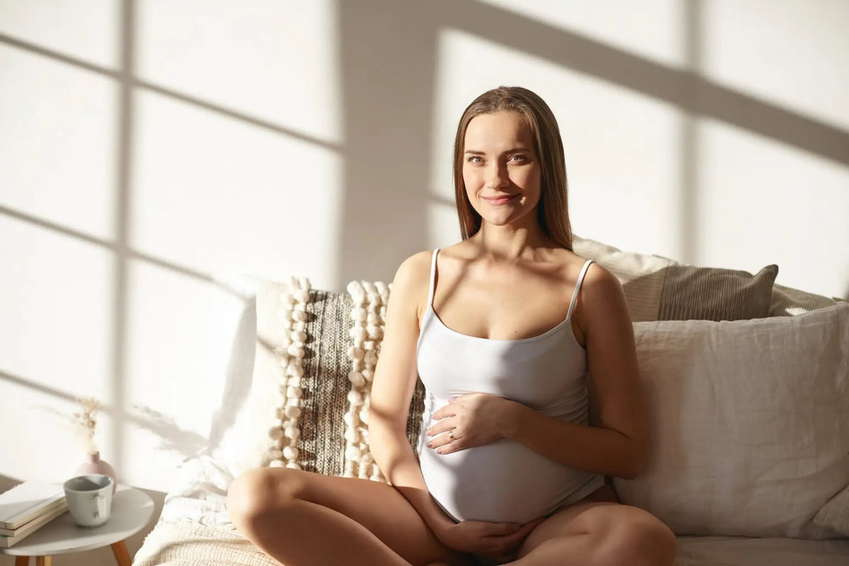 Pregnant Woman with friends who have given her a Pregnancy Safe Facial at QED Skincare