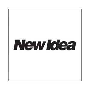 Bold black text reading ’New Idea’ in an italicized style.