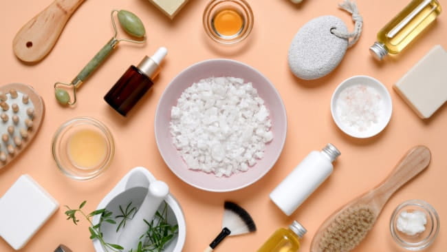 Skincare and beauty products