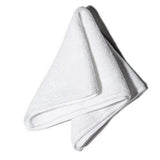 Neatly folded dry microfibre cloth from 10 pack