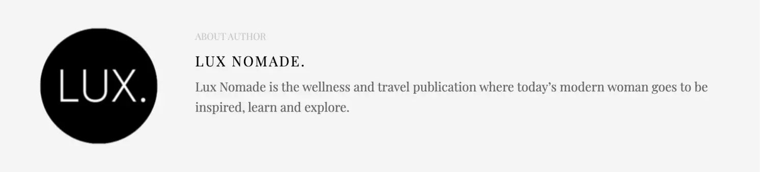 LUXNOMADE | JULY 2020