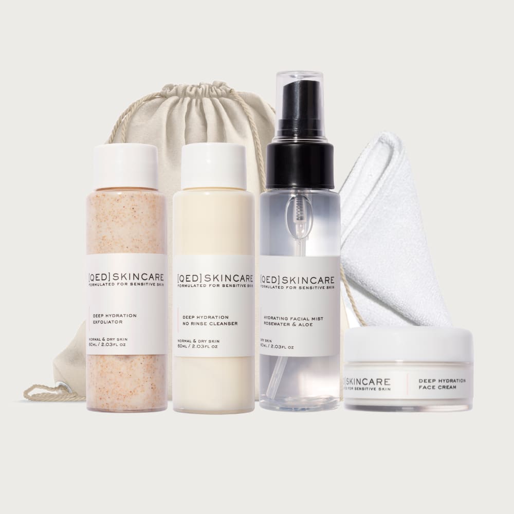 QED Skincare TRAVEL SET [DRY SKIN]